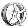 20x10 Pantano 5x4.5 CHROME 7.1/40 72.6 - image 1
