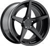 20x10 Le Mans 5x112 BD 40 66.6 BD -Black Matte - image 1