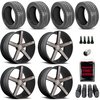 Niche M134 Milan Wheel and Tire Kit 2010-15 Camaro w/o TPMS Includes: