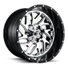 D221 Triton Two Piece Aluminum Wheel Size: 22" x 10"