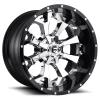 D246 Assault Two Piece Aluminum Wheel Size: 22" x 12"