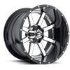 22x12 Maverick 8x180 CHROME 4.75/-44 125.2 - image 1