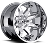 D508 Octane One Piece Cast Aluminum Wheel Size: 22" x 14" - image 1