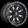 D513 Throttle One Piece Cast Aluminum Wheel Size: 20" x 10" - image 2
