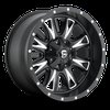 D513 Throttle One Piece Cast Aluminum Wheel Size: 20" x 10" - image 2