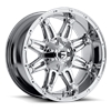 22x9.5 Hostage 6x135 6x5.5 CHROME 6.00/19 106.4