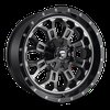 D561 Crush One Piece Cast Aluminum Wheel Size: 20" x 9" - image 2
