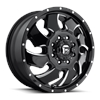 20x8.25 Cleaver Dualie Rear 8x200 BLACK MILLED -4.17/-227 142.2 - image 1