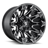 D578 Battle Axe One Piece Cast Aluminum Wheel Size: 18" x 9" - image 1