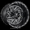 D581 Triton One Piece Cast Aluminum Wheel Size: 18" x 9" - image 2