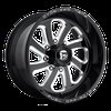 D587 Flow One Piece Cast Aluminum Wheel Size: 20" x 9" - image 2