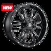 D595 Sledge One Piece Cast Aluminum Wheel Size: 20" x 7" - image 2