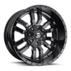 D596 Sledge One Piece Cast Aluminum Wheel Size: 20" x 9" - image 1