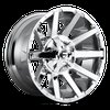 D614 Contra One Piece Cast Aluminum Wheel Size: 20" x 10" - image 2