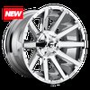 D614 Contra One Piece Cast Aluminum Wheel Size: 20" x 10" - image 2