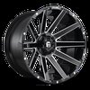 D615 Contra One Piece Cast Aluminum Wheel Size: 20" x 10" - image 2