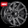 D615 Contra One Piece Cast Aluminum Wheel Size: 20" x 9" - image 2