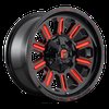 D621 Hardline One Piece Cast Aluminum Wheel Size: 20" x 9" - image 2