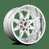 HAMMER 20X10 6X5.5 CHROME - image 2
