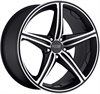 F136 Speed One Piece Cast Aluminum Wheel Size: 19" x 9.5" - image 1