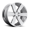 Foose Switch Chrome Wheels 6 Lug 6.43" RS - image 1