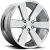Foose Switch Chrome Wheels 6 Lug 6.43" RS - image 1