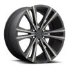 F160 Foose Wedge One Piece Cast Aluminum Wheel Size: 22" x 9.5" - image 1