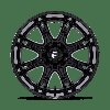 FC853BE22108610 853 DARKSTAR Wheel [Size: 22"x10"] Gloss Black Milled Finish - image 3
