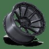 FC887MX17856825 FC887 CIRCUIT Wheel [Size: 17"x8.5"] Matte Black Finish - image 2