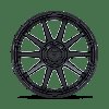 FC887MX17856825 FC887 CIRCUIT Wheel [Size: 17"x8.5"] Matte Black Finish - image 3