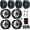 Niche M130 Targa Wheel and Tire Kit 2005-14 Mustang w/TPMS Includes: - image 1