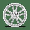 U13120806545 U131 Bullet Wheel [Size: 20"x8"] Chrome Finish - image 3