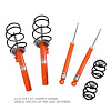 1125 STR.T Kit Orange 1998-2004 Audi A6 Quattro 6 cyl. wagon excl. Audi Sport Susp. FWD & sedan Fron - image 1