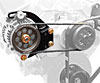 Crate Engine Alternator Bracket Designed For Pavement Cars - image 1