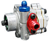 17-SPLINE SHAFT DRIVE POWER STEERING PUMP W/ 3/8 FEMALE OUTPUT FOR FUEL PUMP - image 1