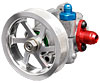7.2CC STANDARD VOLUME PUMP W/ 4.2 ALUMINUM SERPENTINE PULLEY (POLISHED) - image 1