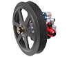 7.2CC STANDARD VOLUME PUMP LS OFFSET W/ 6.5 ALUMINUM SERPENTINE PULLEY - image 1