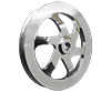 Polished Power Steering Pulley 6.0" Diameter - image 1