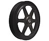 Serpentine Steering Pump Pulley 6.5" - image 1