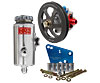 351 C.I. FORD HEAD MOUNT ALUMINUM PUMP W/ REMOTE TANK / 6.0 V-BELT PULLEY - image 1