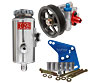 302 C.I. FORD HEAD MOUNT ALUMINUM PUMP W/ REMOTE TANK / 4.2 SERPENTINE PULLEY - image 1