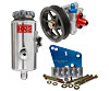 351 C.I. FORD HEAD MOUNT ALUMINUM PUMP W/ REMOTE TANK / 4.2 SERPENTINE PULLEY - image 1