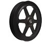 Serpentine Steering Pump Pulley 6.5" - image 1