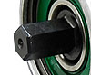Aluminum Power Steering Pump 3/8" Hex Shaft Drive - image 2