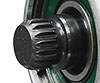 Aluminum Power Steering Pump 17-Spline Dirt Late Model - image 2