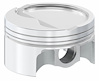1001314 RaceTec Forged Inverted Dome/Dish Piston Set for Big Block Chevy Engines [4.500 in. Bore]