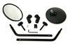 Black Quick Mirrors for 1997-2006 Jeep Wrangler TJ and Unlimited TJ - image 1