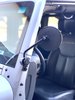 Black Quick Mirrors for 1976-1995 Jeep CJ and 1987-2018 Wrangler YJ/ TJ/ JK - image 2