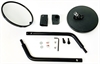 Black Quick Mirrors for Jeep Wrangler JL/JLU 2-Door/4-Door [Door-Hinge Mount] - image 1