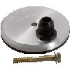 Oil Filter Block Off Plate Early Chevy V8 - image 1